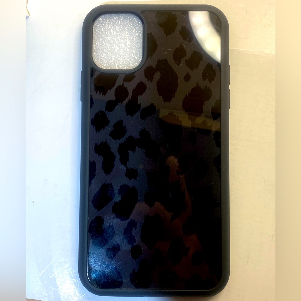 NEW BLACK LEOPARD PRINT PHONE CASE FOR IPHONE 11